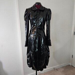 Artifice PVC skirt and blouse